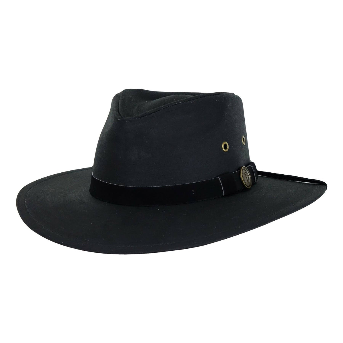 Black Oilskin Hat W98286