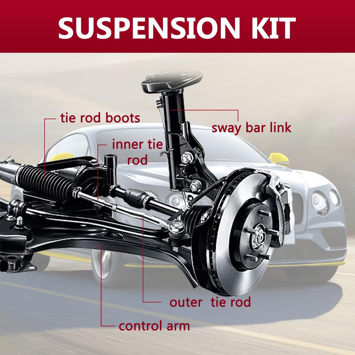 2 PCs Front Lower Control Arm With Ball Joint T920