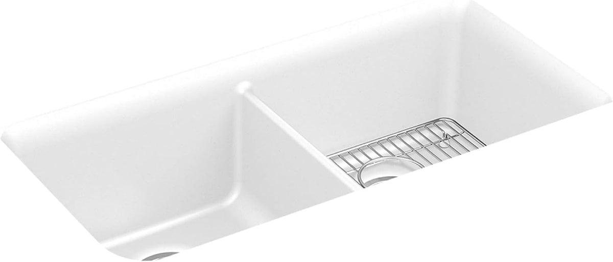 Matte White Kitchen Sink Q817173