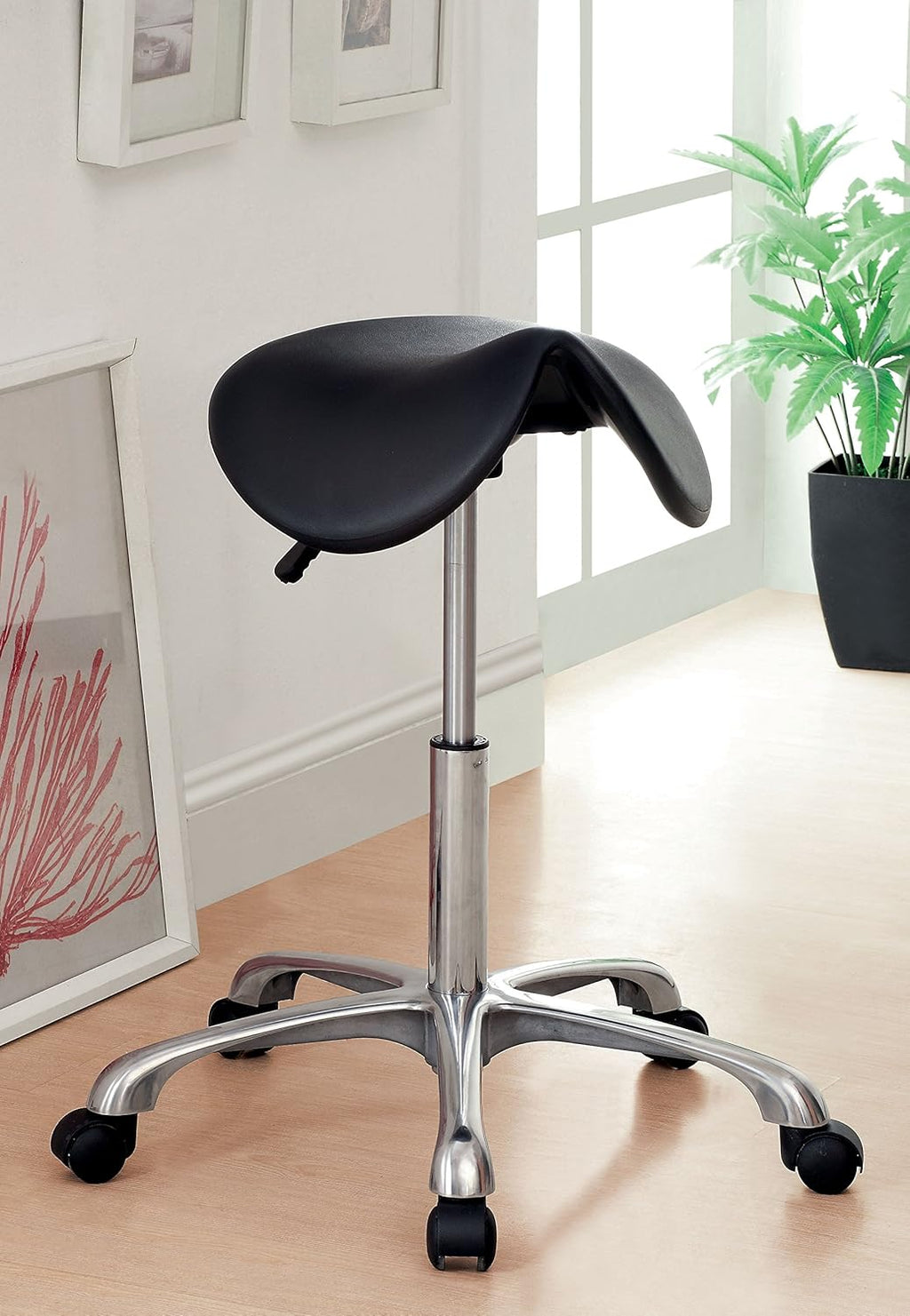 Adjustable Bicycle Seat Style Stool D802422