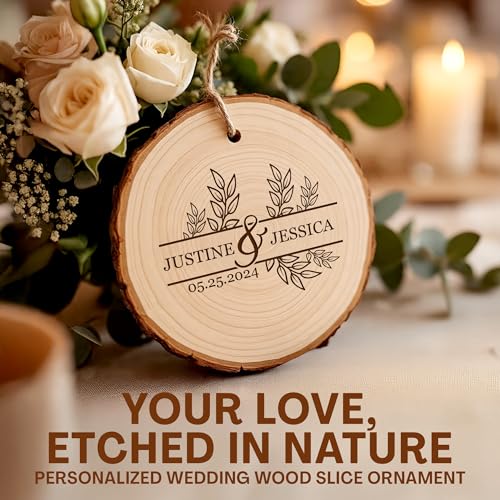 Personalized Wood Christmas Ornament Z156