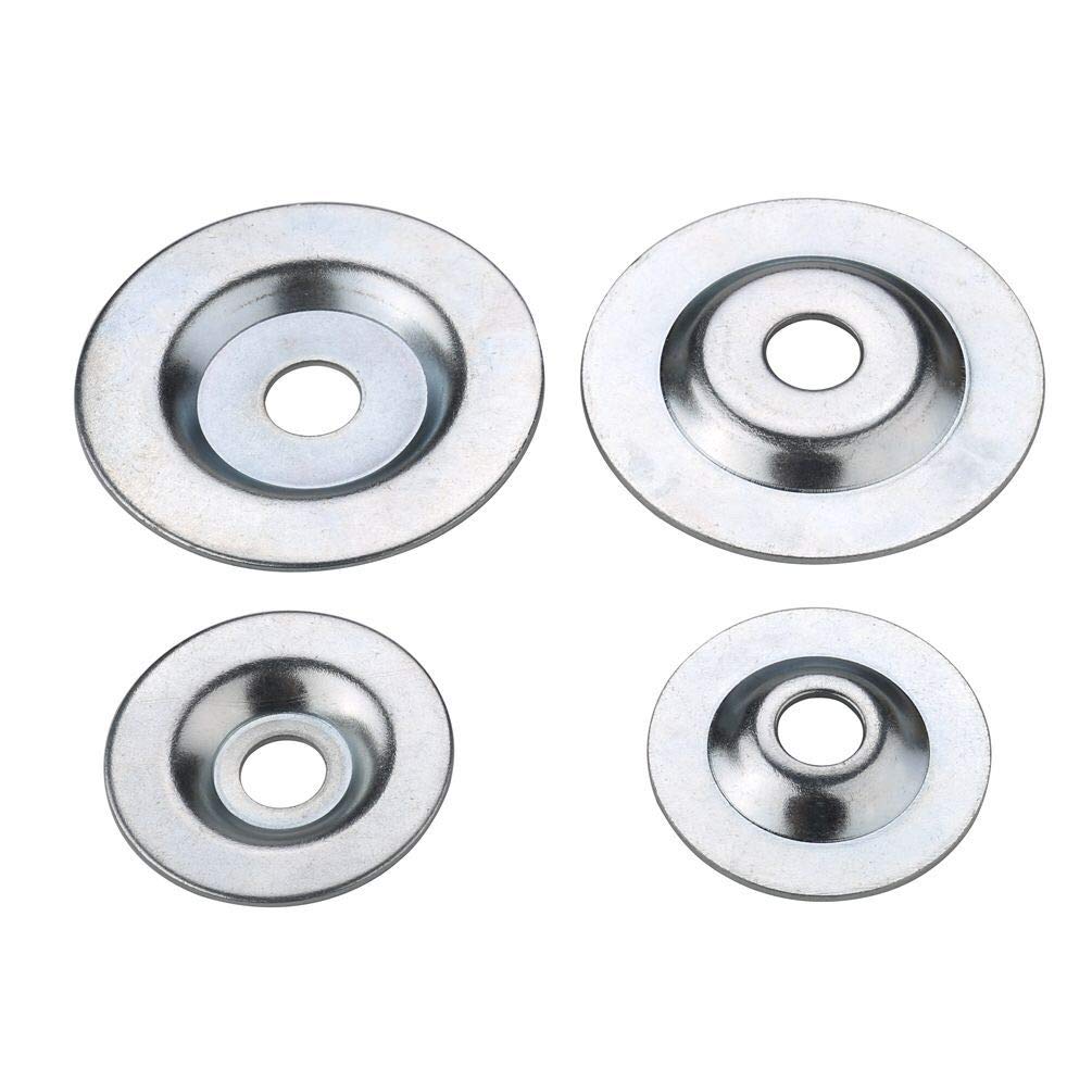 Bench Grinder Arbor Washer/Flange 2 Sets OD2-1/10'' x ID 1/2'' & OD3-1/10'' x ID 5/8'' S846