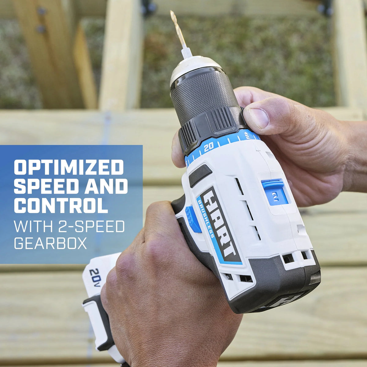 20-Volt Brushless 1/2-inch Drill/Driver Kit F90673
