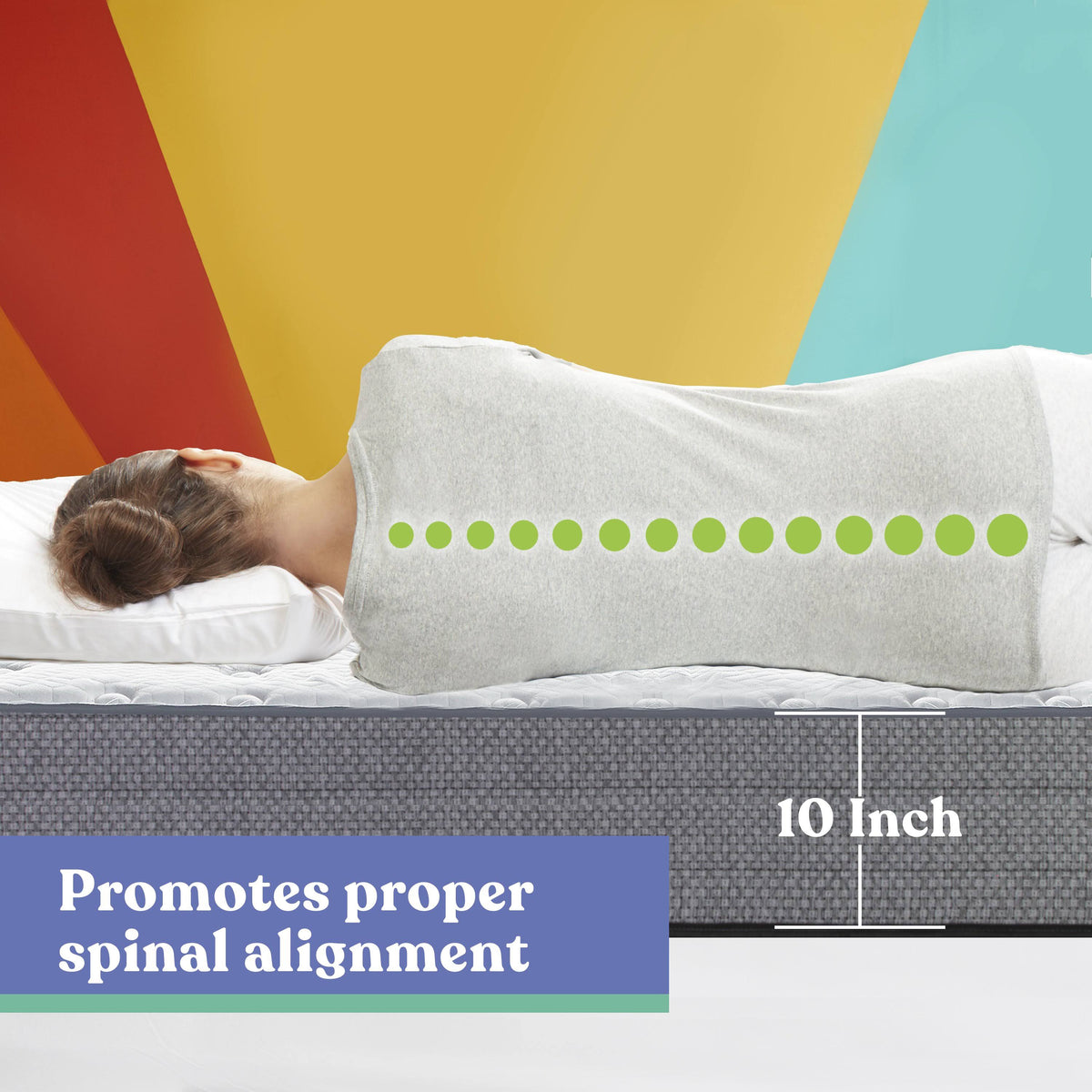 10 inch Hybrid Mattress California King Y87353