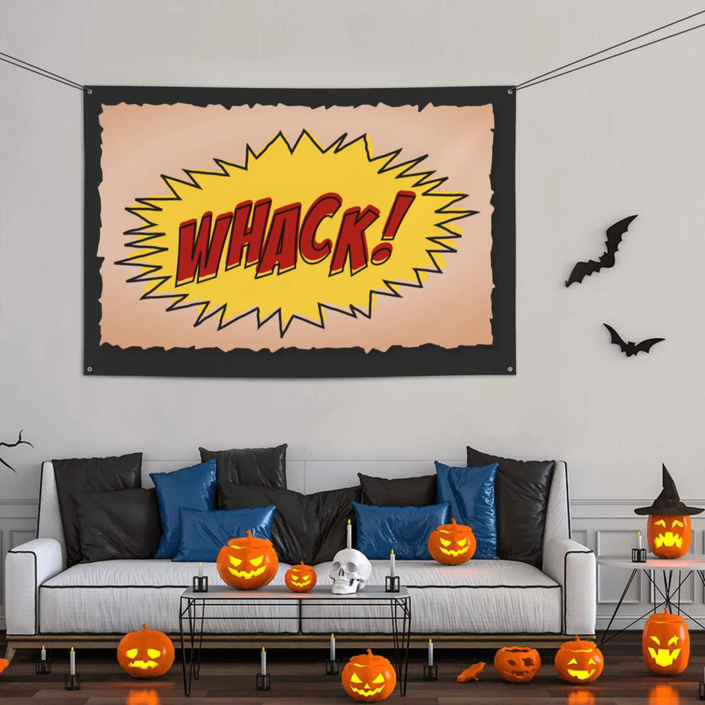 Comics Poster Hanging Banners Backdrop Festive Party Decor, 47 x 71 Inches P61092