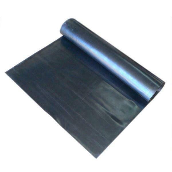 Black 1/16 in. x 36 in. x 288 in. Rubber Sheet Z5606