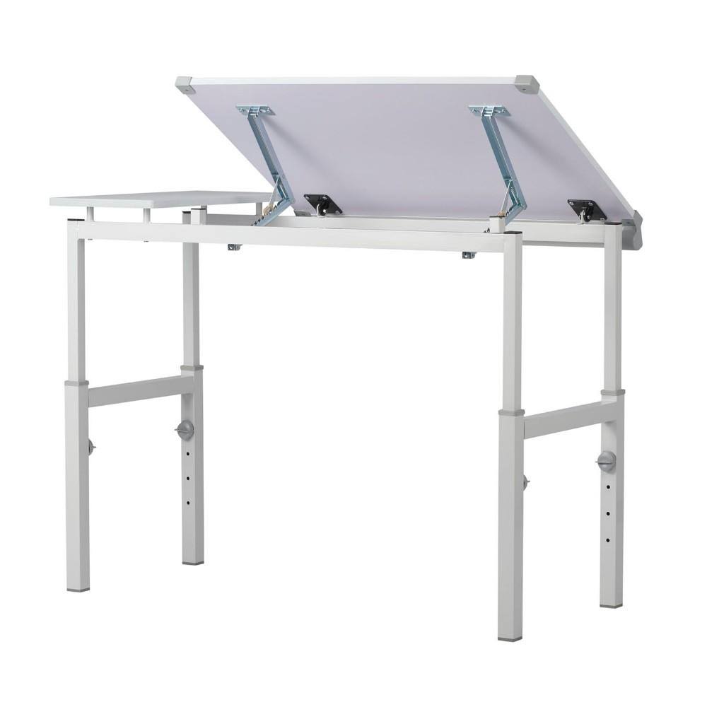 White/Gray Drafting Table G795511