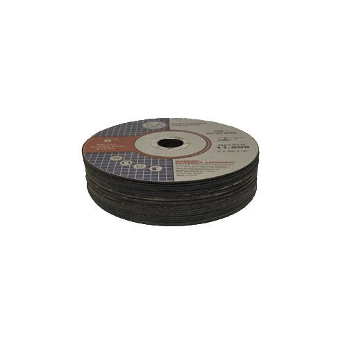 6" Steel Cutting Cutoff Wheel 0.045" Thick 7/8" Arbor 50 Pack Q754395