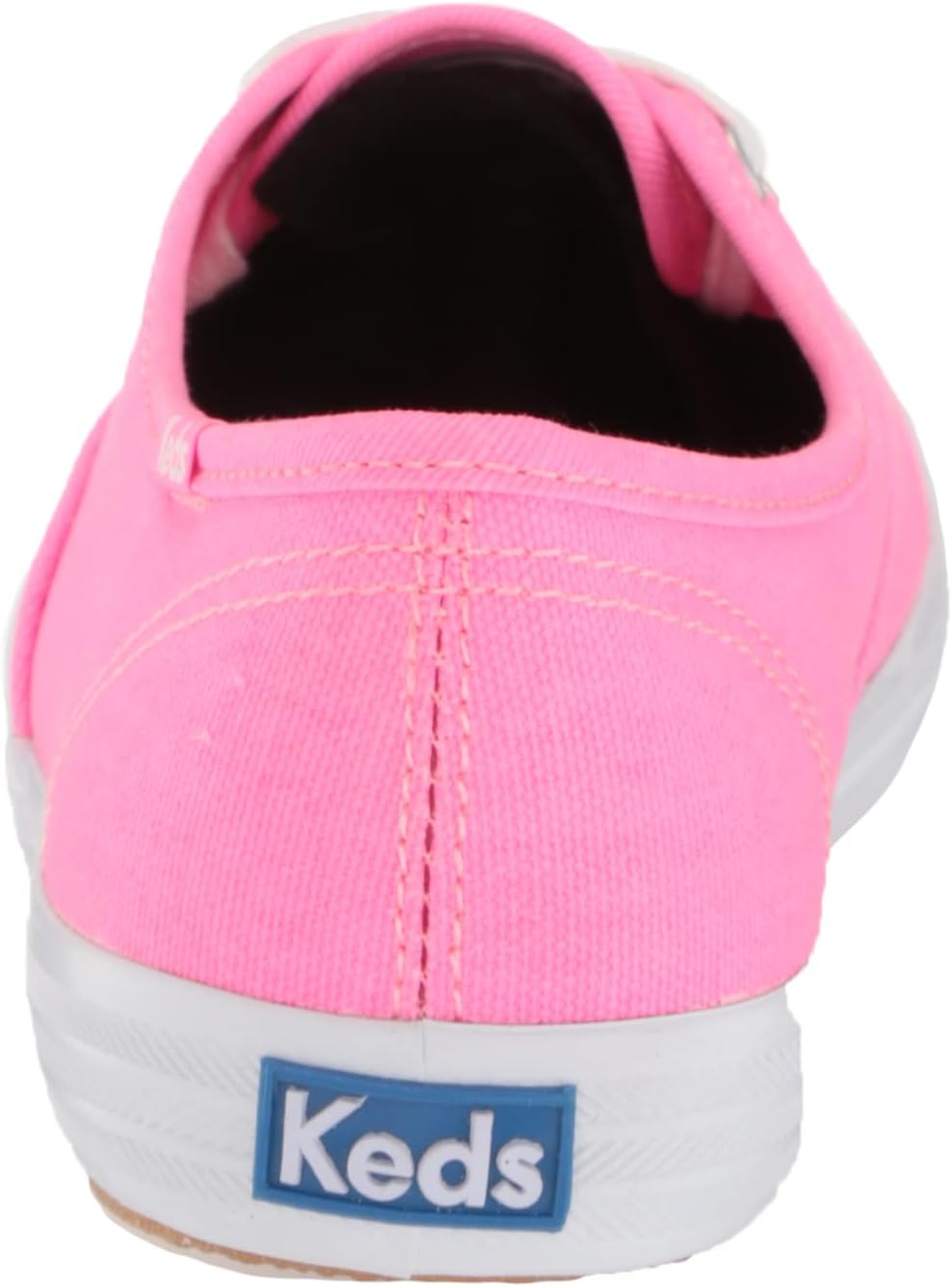 Neon Pink Canvas Lace Up Sneaker R708814
