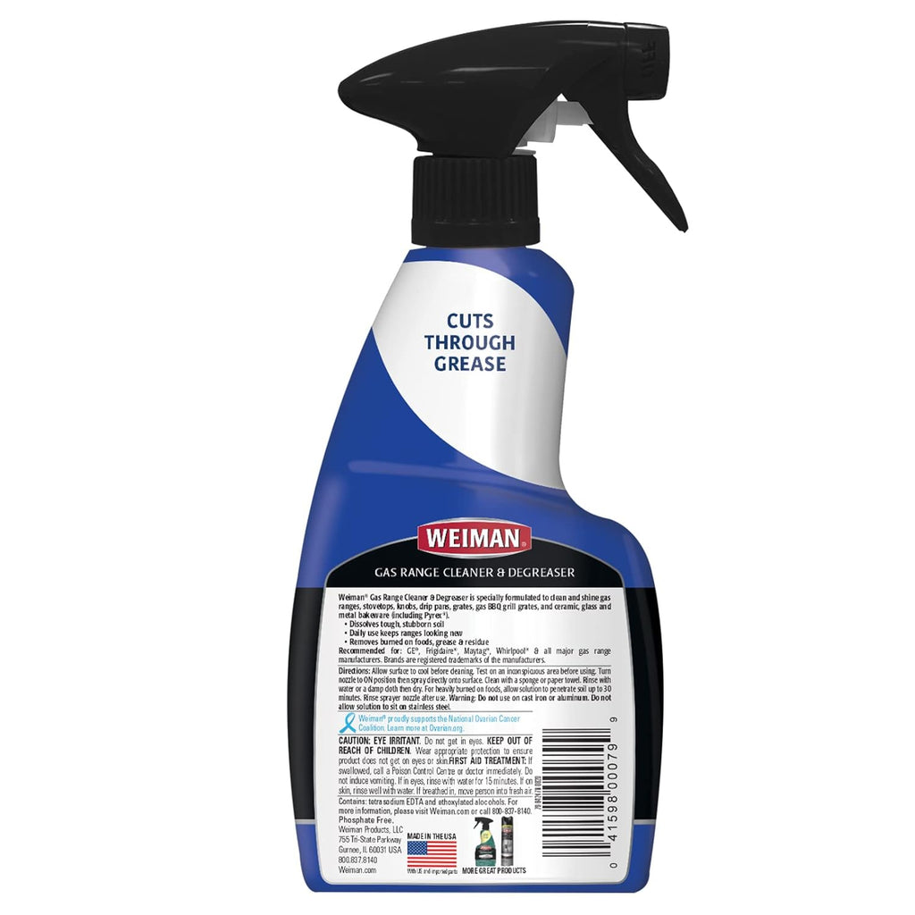 12 Ounce Gas Range Cleaner and Degreaser B22392