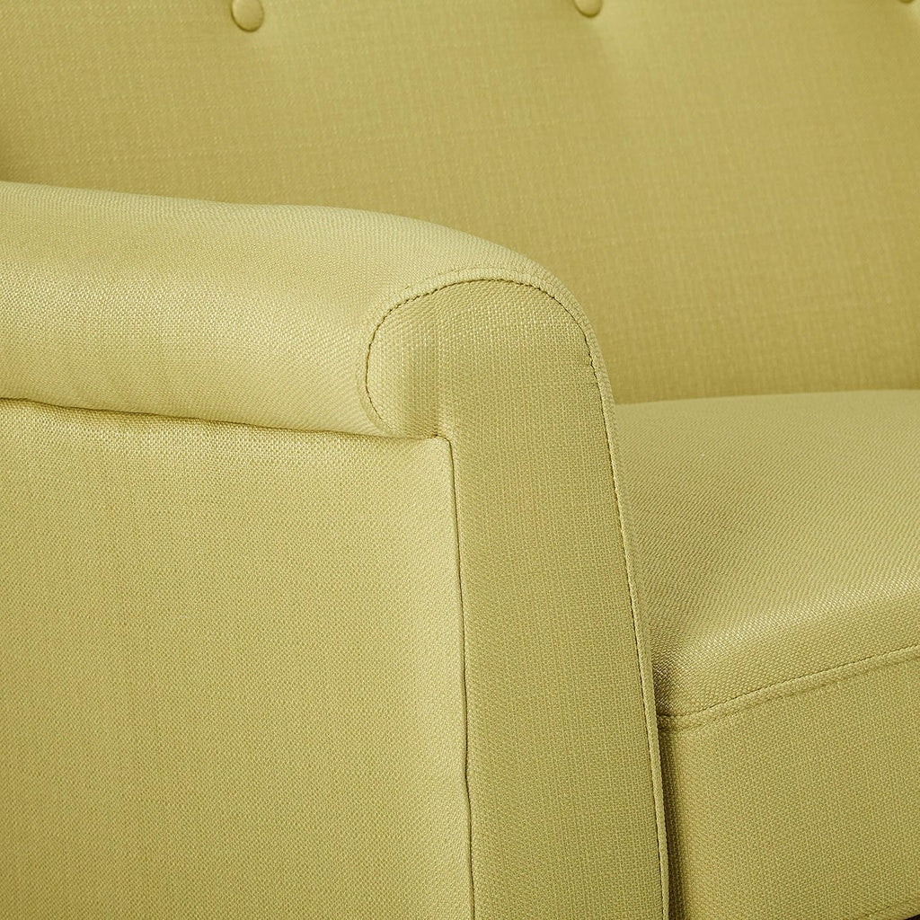 Light Green Fabric Sofa T9661