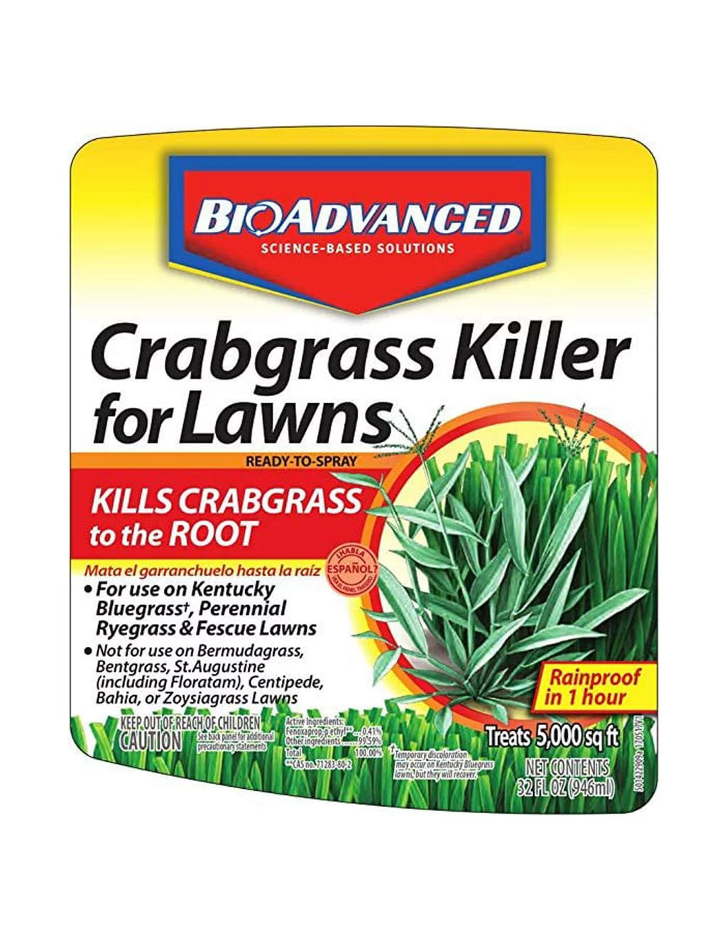 32 oz Crabgrass Killer Hose-End Concentrate T9006