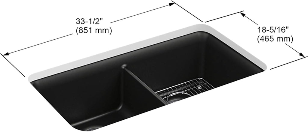 Matte White Kitchen Sink Q817173