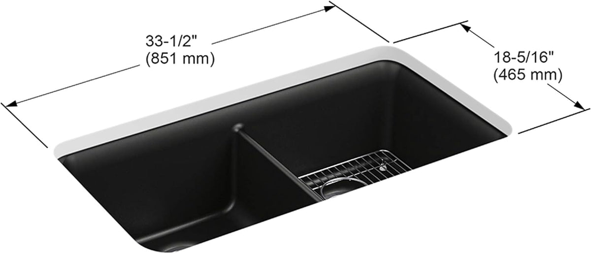 Matte White Kitchen Sink Q817173