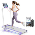 3.5HP Portable Treadmill with 8% Incline & Handle Bar C4570