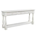 Antique White Console Table G493