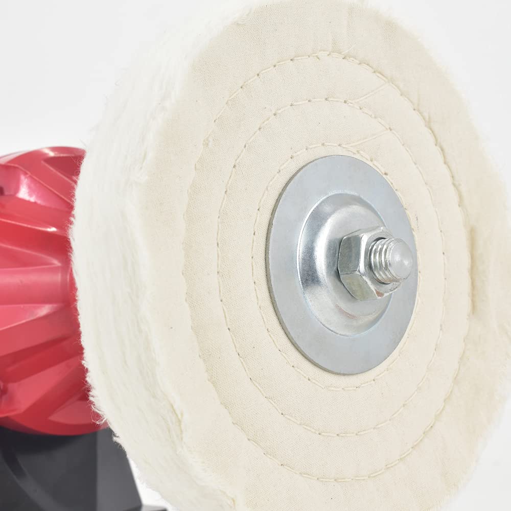 Bench Grinder Arbor Washer/Flange 2 Sets OD2-1/10'' x ID 1/2'' & OD3-1/10'' x ID 5/8'' S846