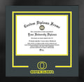 University of Oregon Spirit Diploma Black Frame G7313
