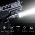 600 Lumens Magnetic USB Rechargeable Compact Weaponlight D875