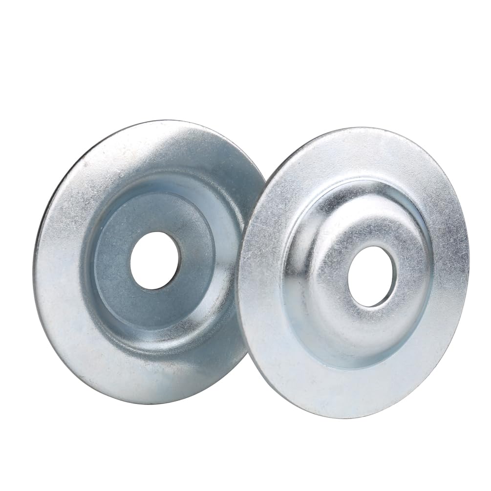 Bench Grinder Arbor Washer/Flange 2 Sets OD2-1/10'' x ID 1/2'' & OD3-1/10'' x ID 5/8'' S846