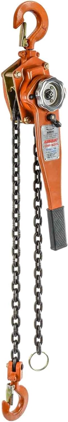 1.5-Ton Capacity 5 ft. Lift Lever Chain Hoist F26972