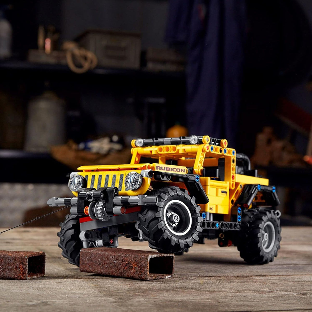 LEGO Technic Jeep Wrangler 4x4 Toy Car 42122 Model Building Kit D4879