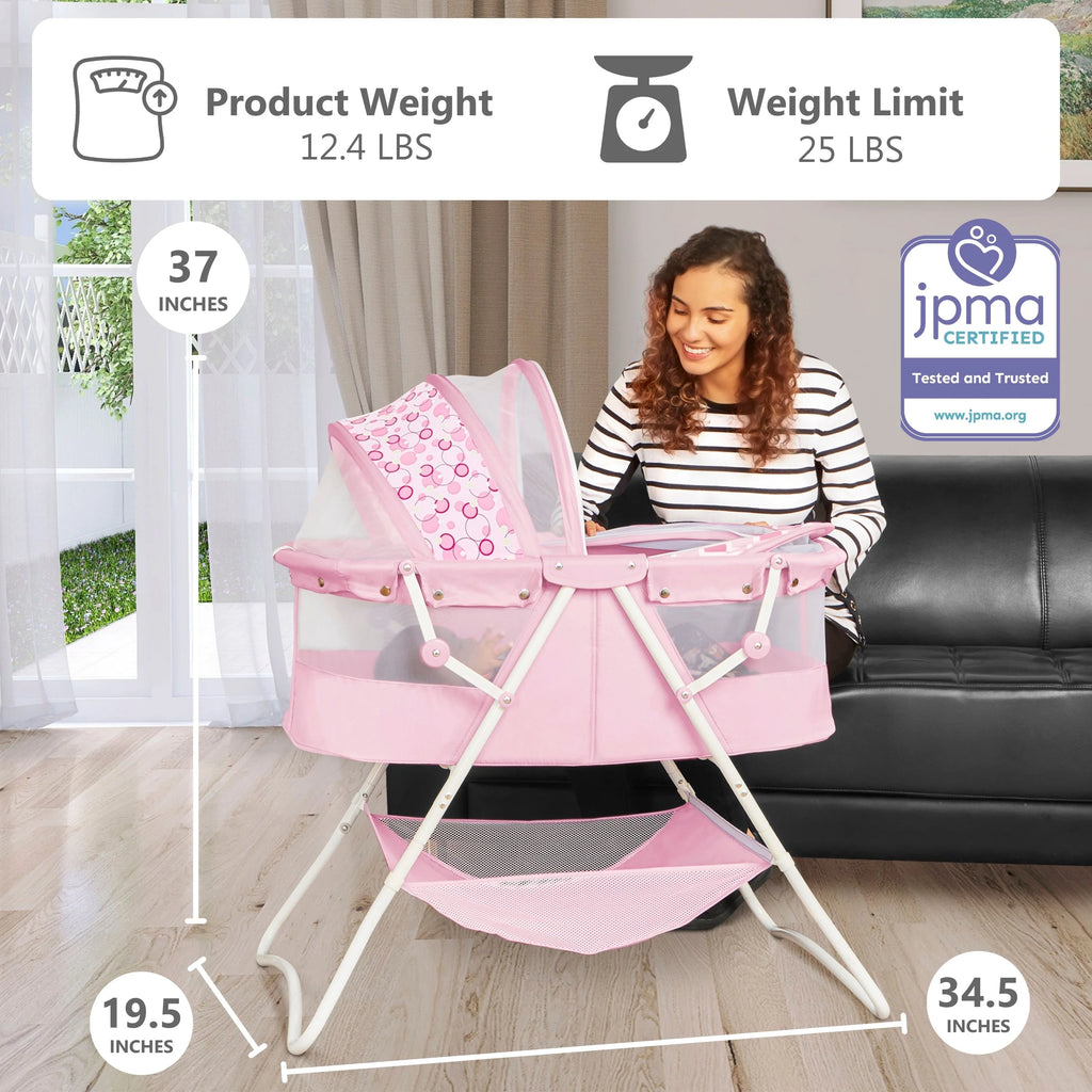 Pink Bassinet D270684