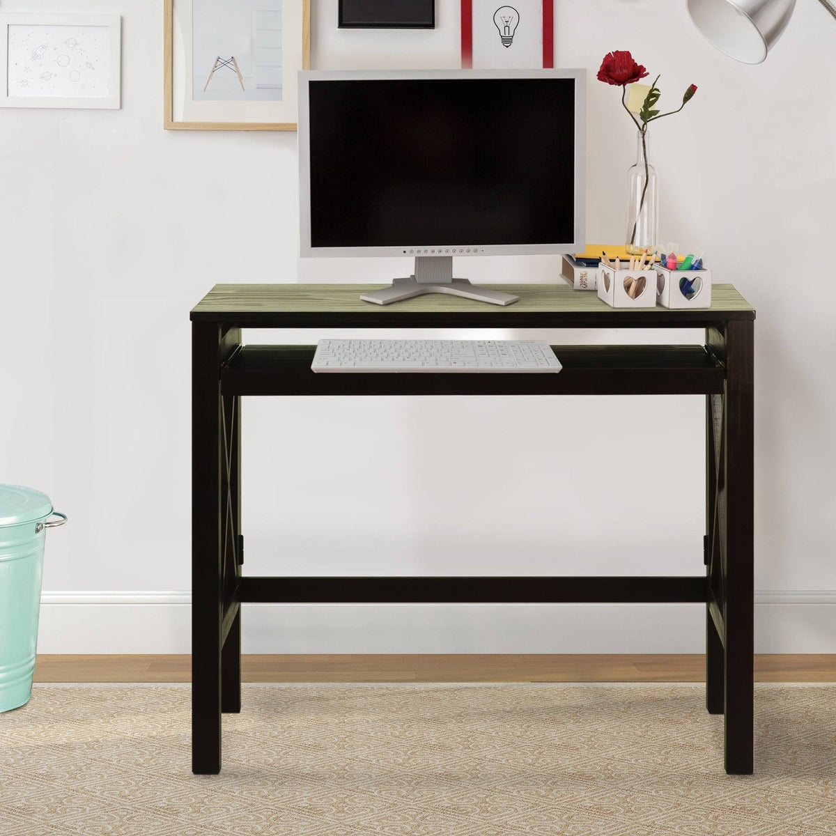 Folding Desk with Pull-Out Z313