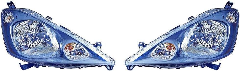 Headlight Assembly Pair for Honda Fit 2009-2014 V13279