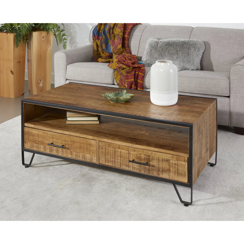 Two Drawer Cocktail Table T36771