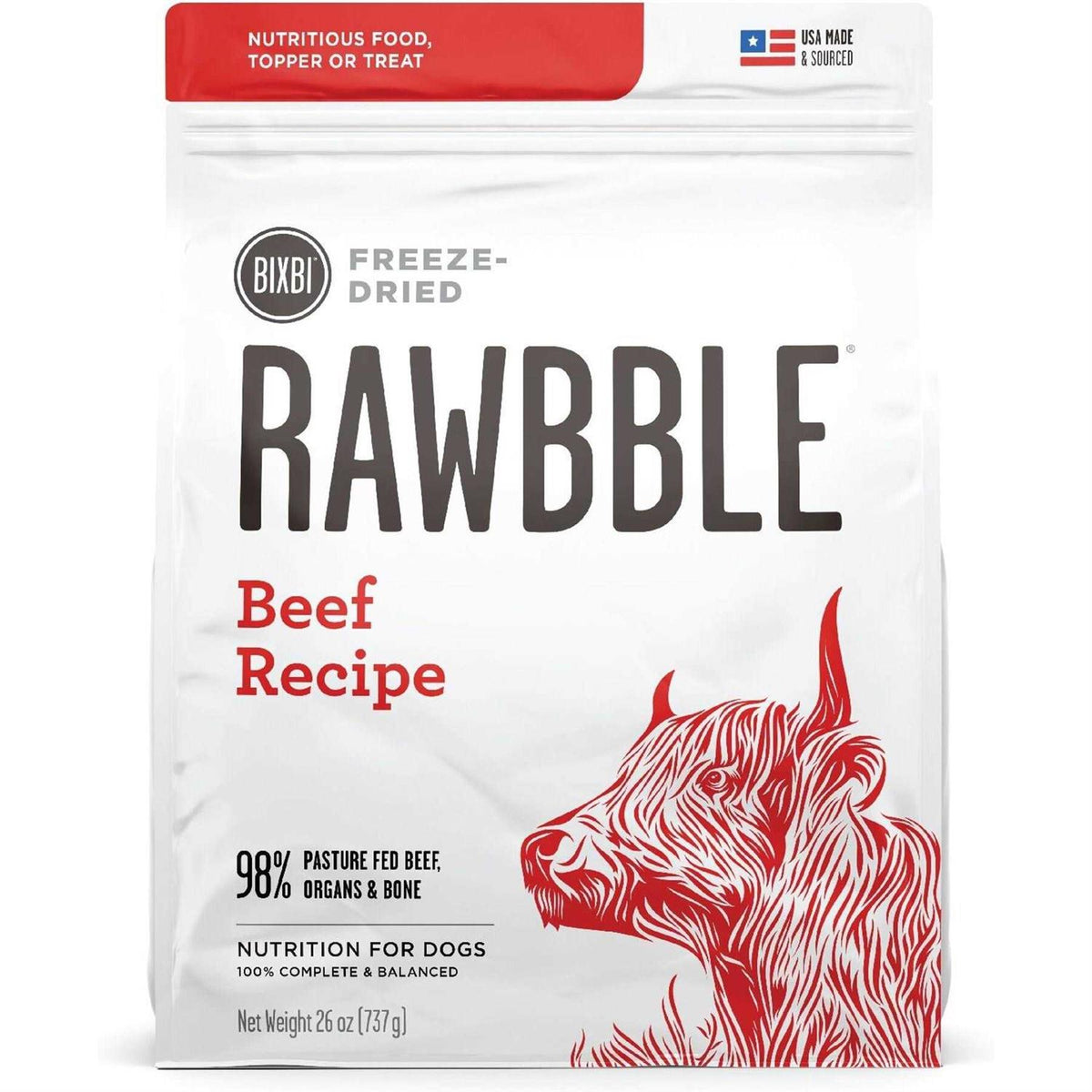 Freeze Dried Beef Dog Food K171964