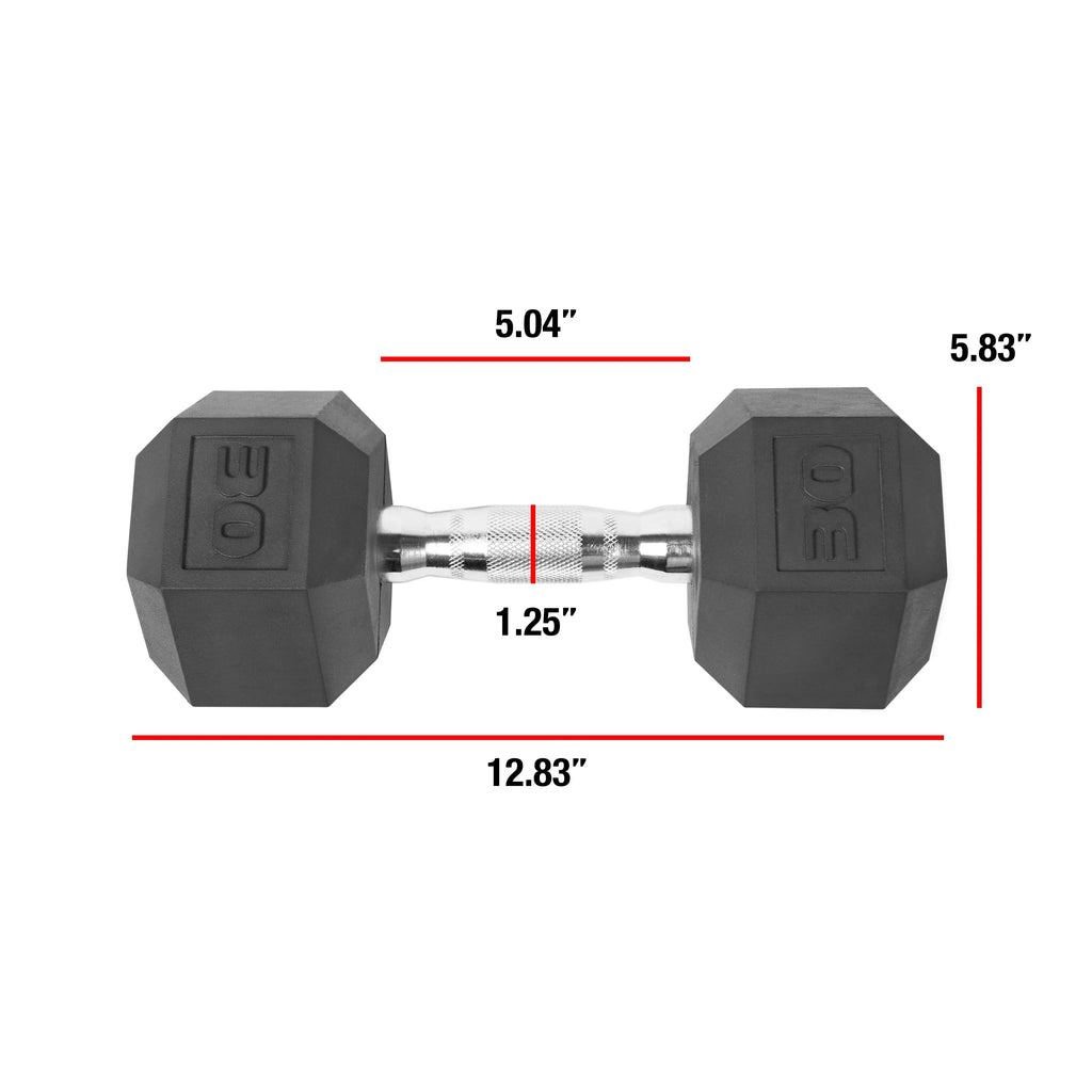 30lb Coated Dumbbell Pair Q515