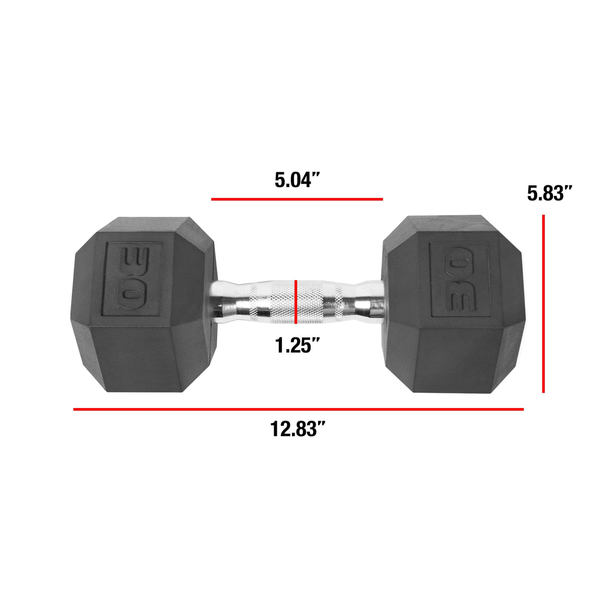 30lb Coated Dumbbell Pair Q515