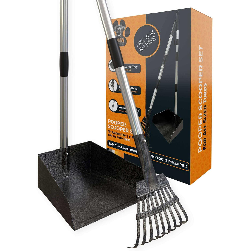 Dog Pooper Scooper and Rake Set T4216