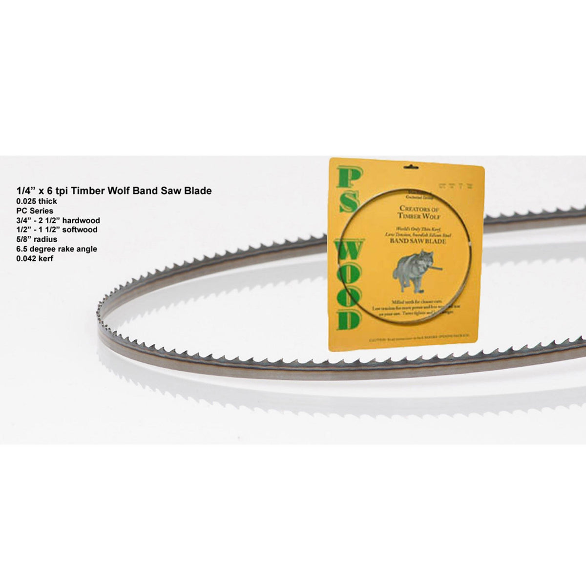 1/4x22 x 142x22 6 TPI Bandsaw Blade Y2448