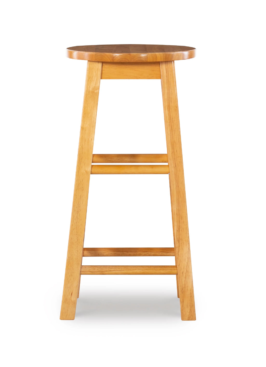 24" Round Solid Wood Counter Stool L413