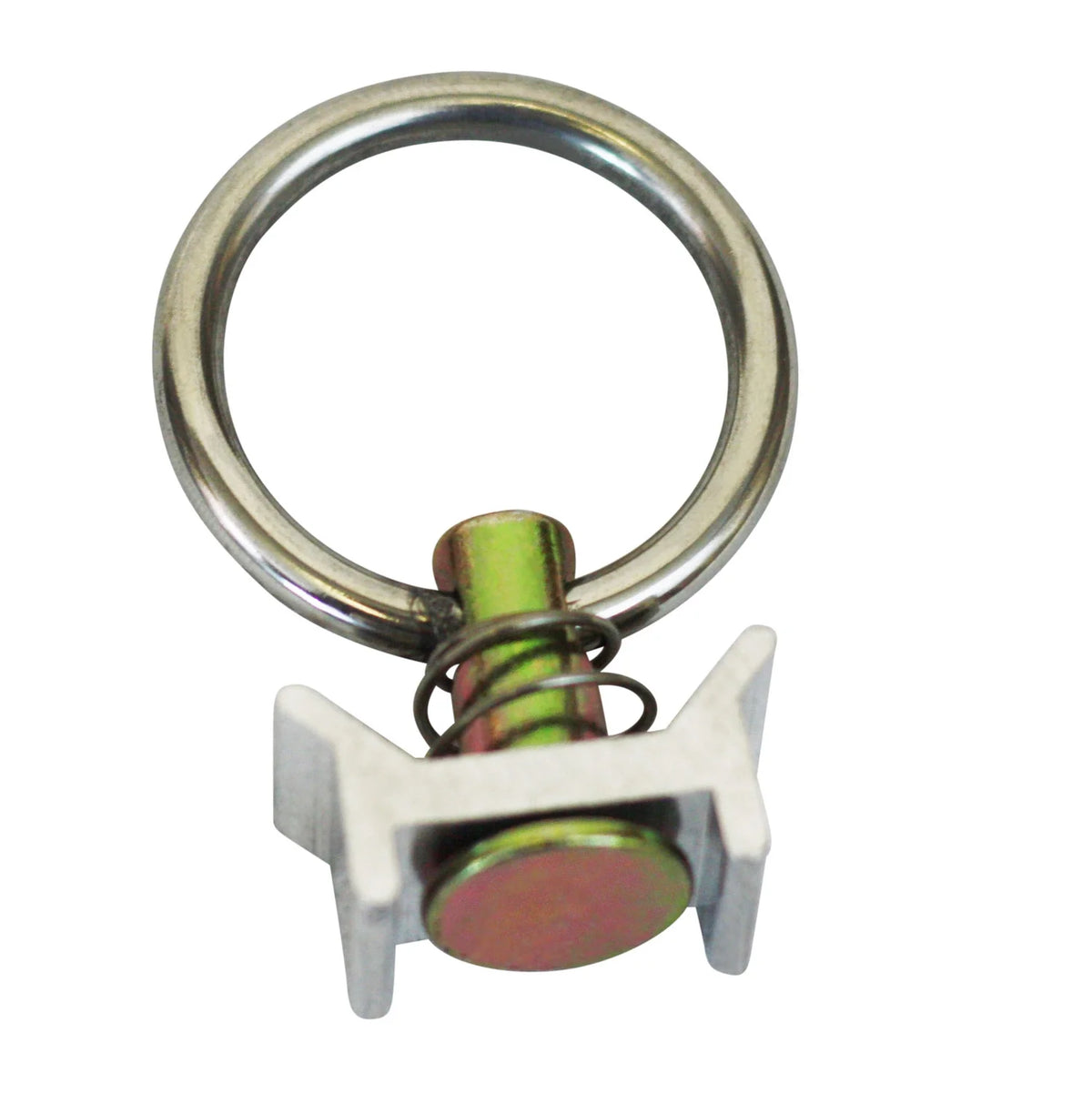 14 Pc Tie Down Kit with Aluminum L-Track, Stainless Steel Ring, Ratchet Strap B2409