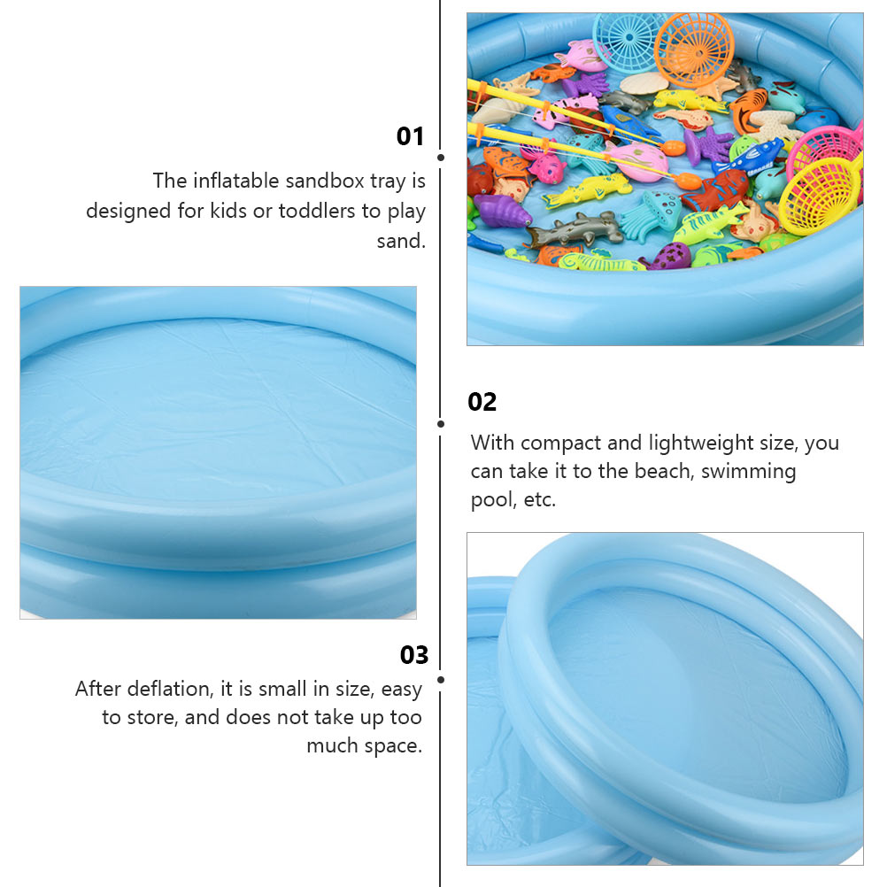 Inflatable Sand Tray Plastic Moldable Trays 2 Pcs L205340