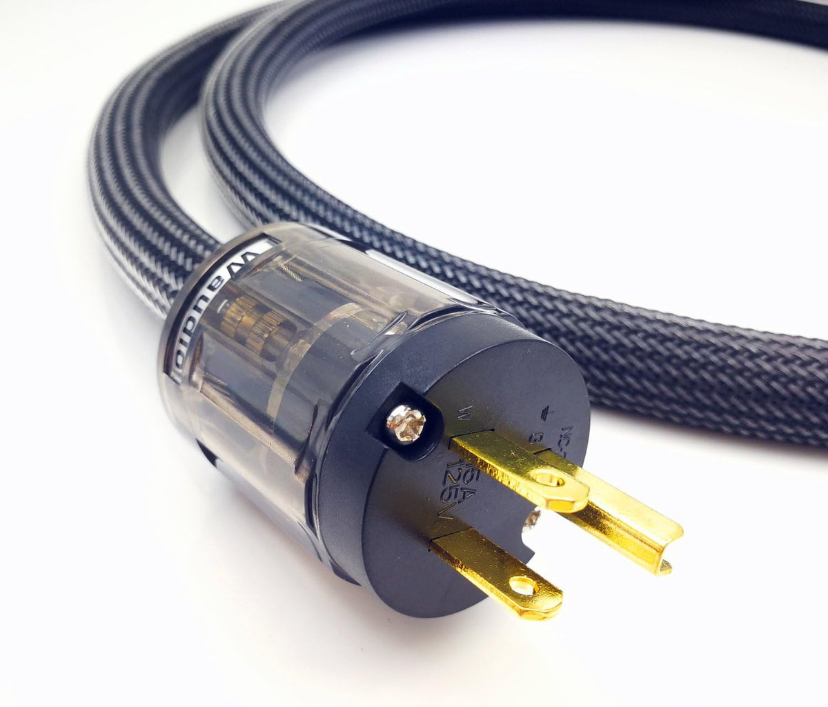 10 AWG HiFi Audio AC Power Cable US Plug 5FT Pack of 2 R755028