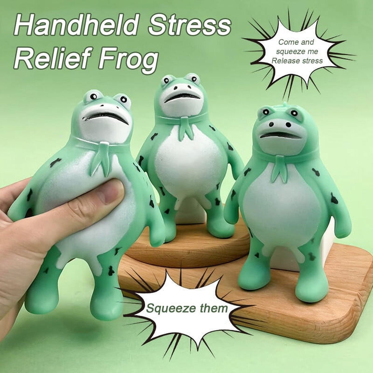 Stress Relief Frog Squeeze Toy S316