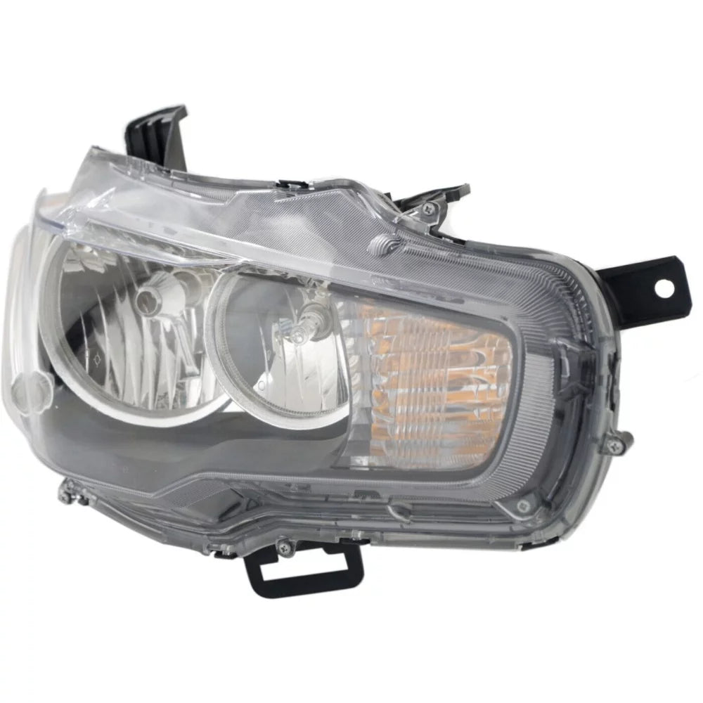 2008-2014 Lancer EVO X Headlights Headlamps Chrome Bezel Left+Right V1092