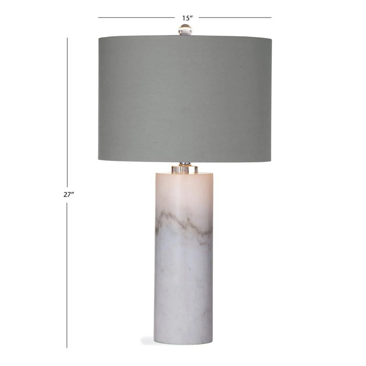 White Marble Table Lamp V51227