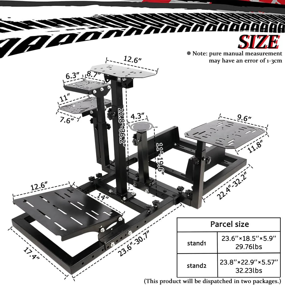 Flight Racing Simulator Cockpit Adjustable L855703
