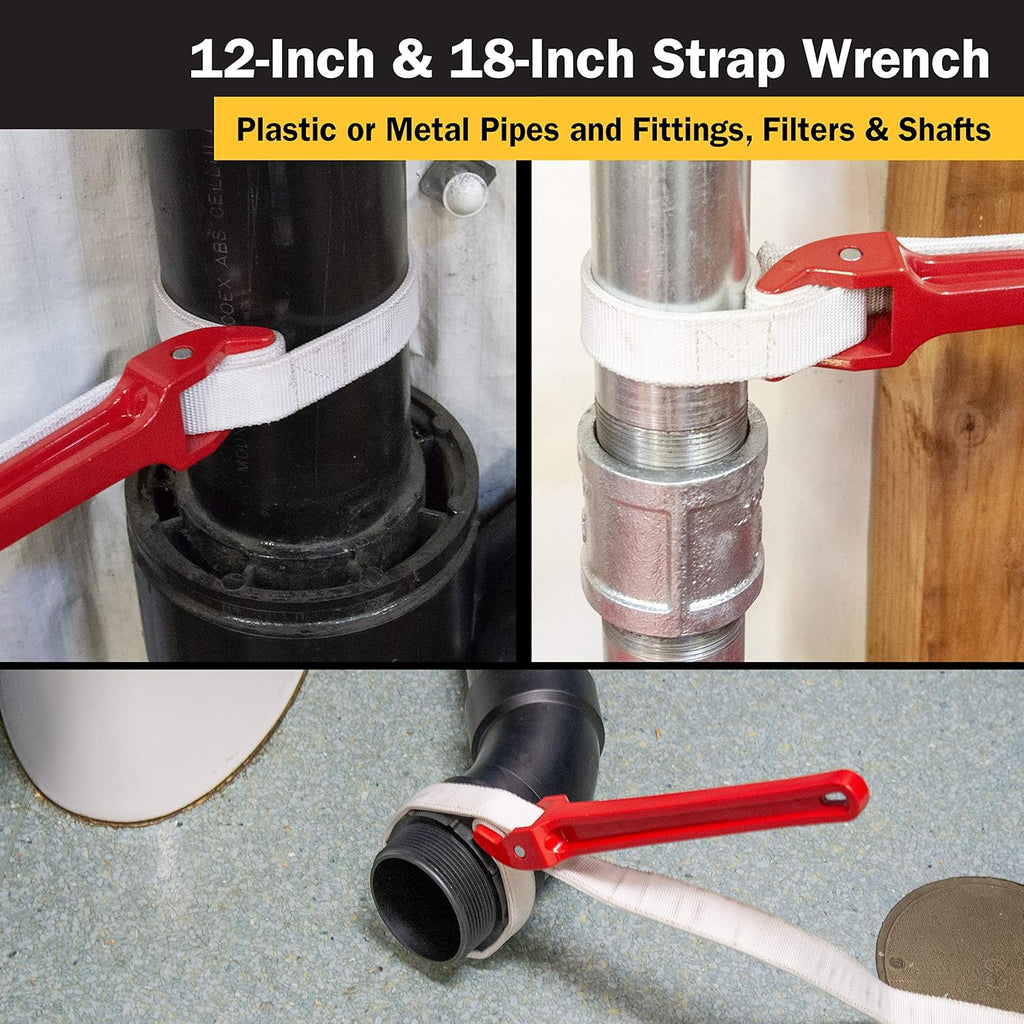 18 Strap Wrench Pack of 2 B676