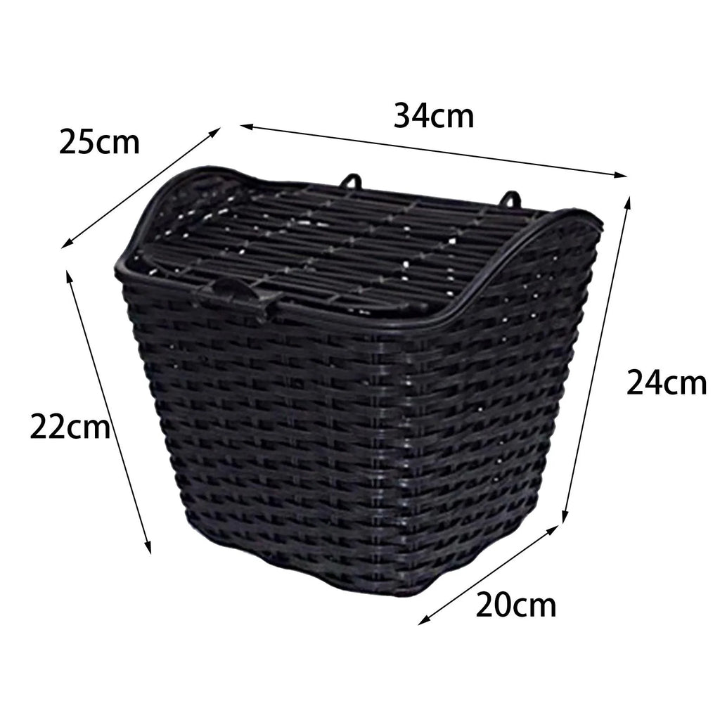 Electric Bike Basket with Cover J658