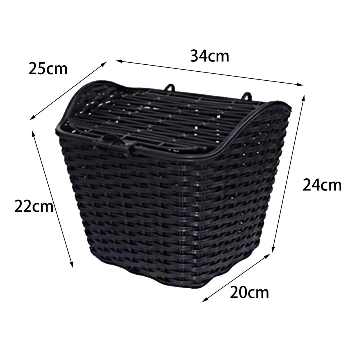 Electric Bike Basket with Cover J658