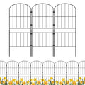 10 Pack Metal Garden Fence Panels B315979