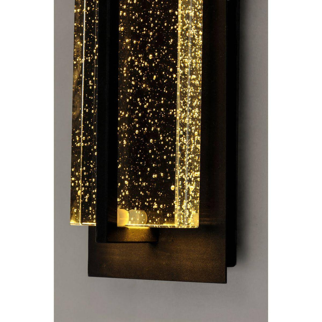 Black LED Outdoor Wall Sconce D54633