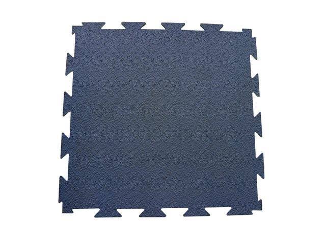 Blue Interlocking Rubber Flooring Tiles B744