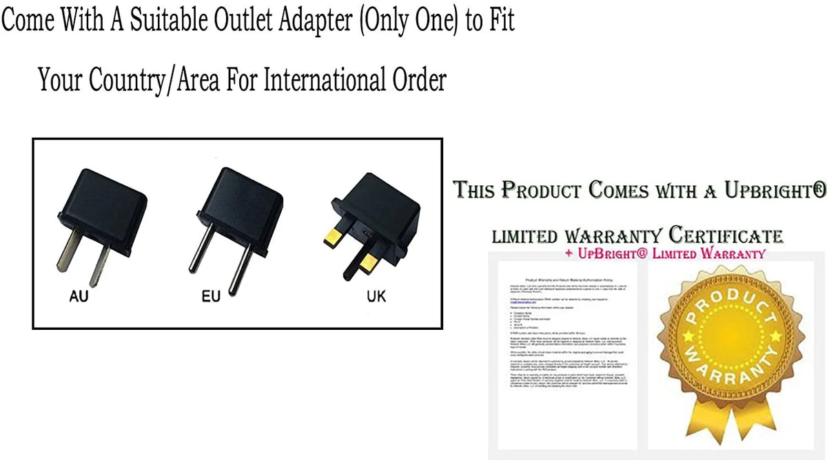 5V AC/DC Adapter Power Supply Cord Cable Charger J417